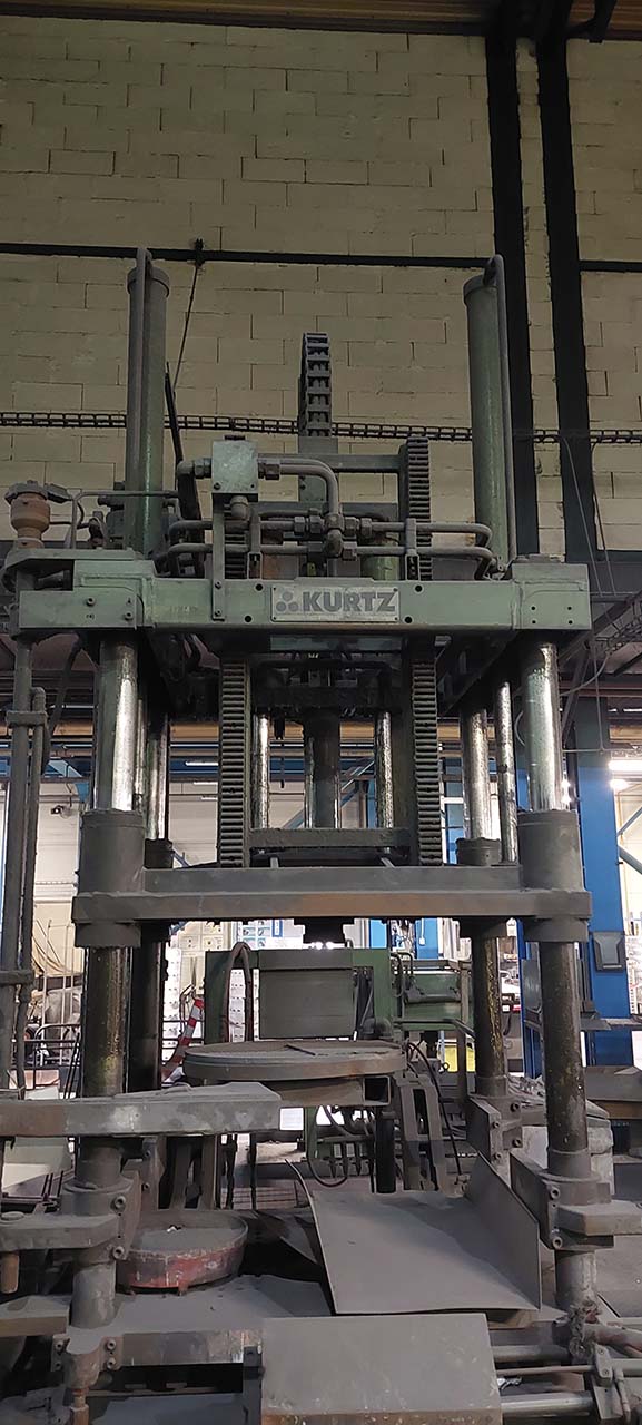 Kurtz Al 10-7 TC low pressure die casting machine ND1346, used