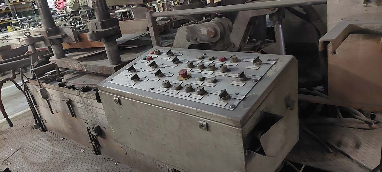 Kurtz Al 10-7 TC low pressure die casting machine ND1346, used