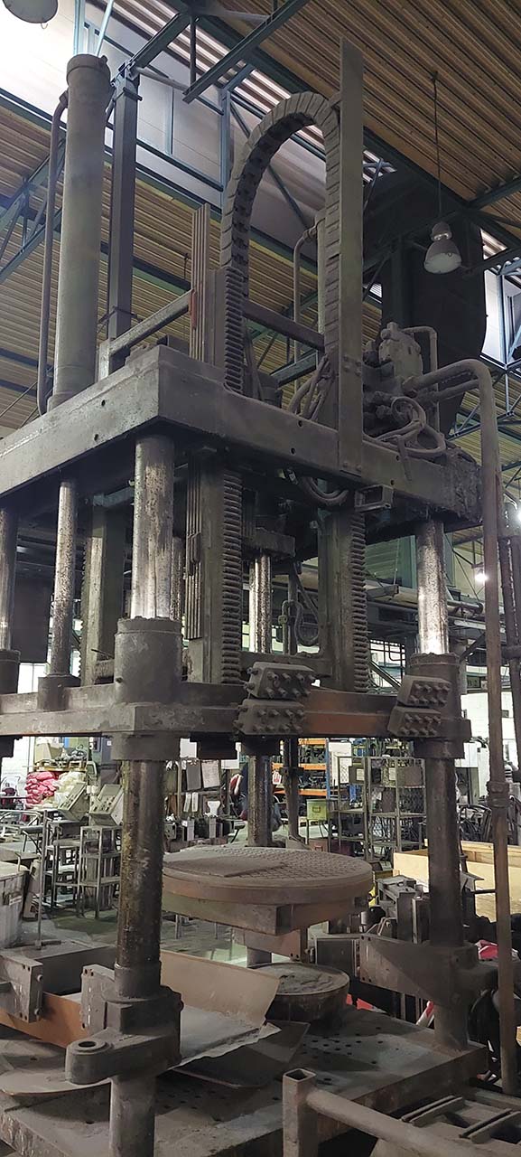 Kurtz Al 10-7 TC low pressure die casting machine ND1347, used